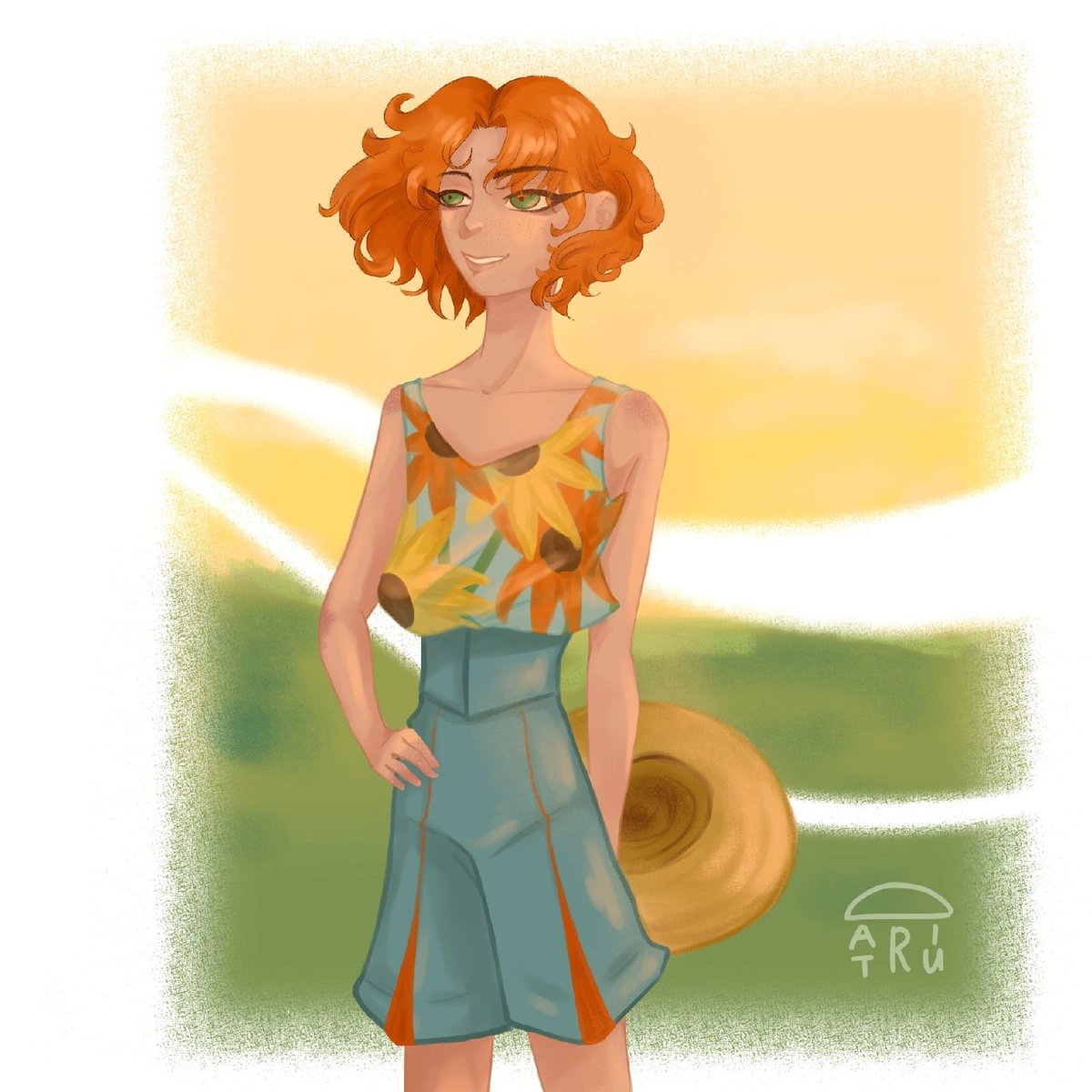 crumpledFOXmem's tweet photo. 🌻🐸

#didgitalart https://t.co/u3w4FDpcZt