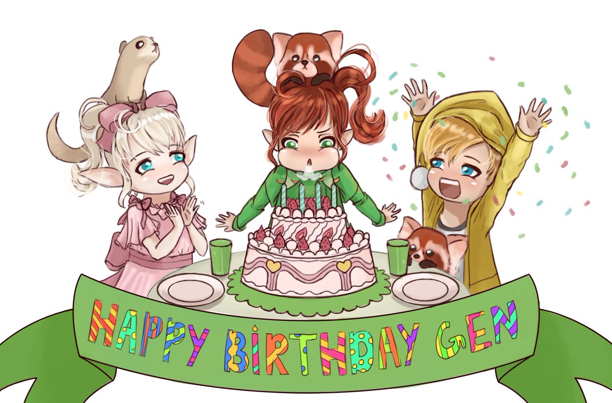 Made this for my besties Bday :3 It's not my usual way of drawing but I really wanted to make it unique

#ffxivart #fanart #artistsontwitter #bday #ffxivcommission