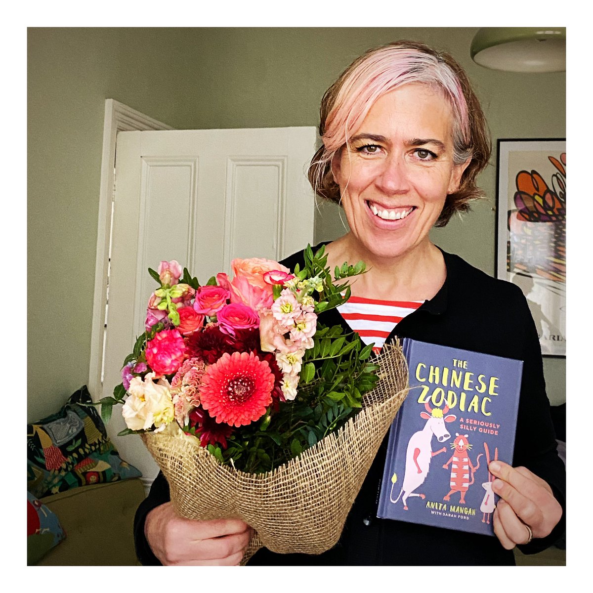 It’s publication day for me (rooster) and <a href="/SassMA68/">Sarah Ford </a> (monkey) - very proud of this little beauty. If you need inspiration for Christmas, buy it now before the lorries stop delivering… 🚚  🚛 amazon.co.uk/Chinese-Zodiac…