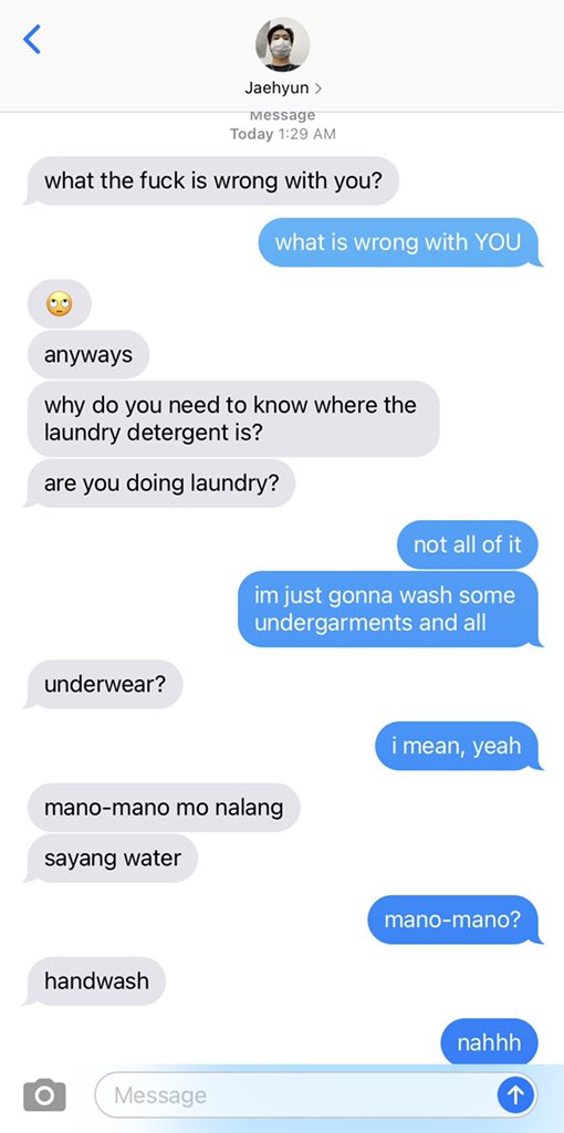 NMJDI9's tweet photo. nct x enhypen filo one-tweet au

Jake is the embodiment of conyong pinalaki sa ibang bansa. https://t.co/Fi1uqKMucT