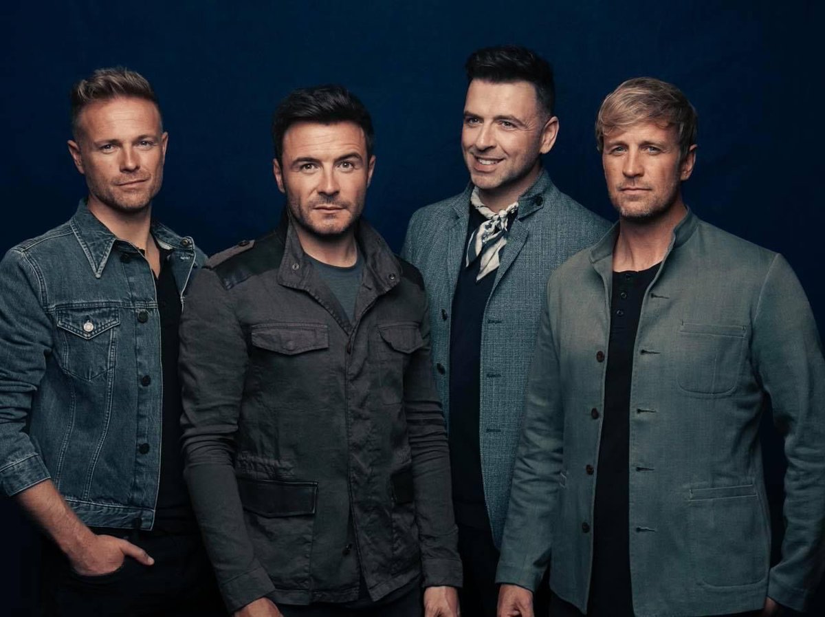 HitsCornwall's tweet photo. Neil and Lucy are talking to WESTLIFE this morning just after 8am to celebrate the release of their new single!🤩

*Furiously practises standing up from a stool during a key change* ❤️

@westlifemusic @KianEganWL @NickyByrne @neilcaddy @LucyStart1 #cornwall https://t.co/aEgkb8Urs6