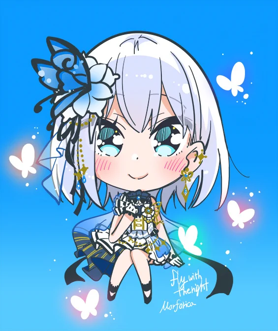 fly with the night🦋🦋
#バンドリ #Morfonica2章 