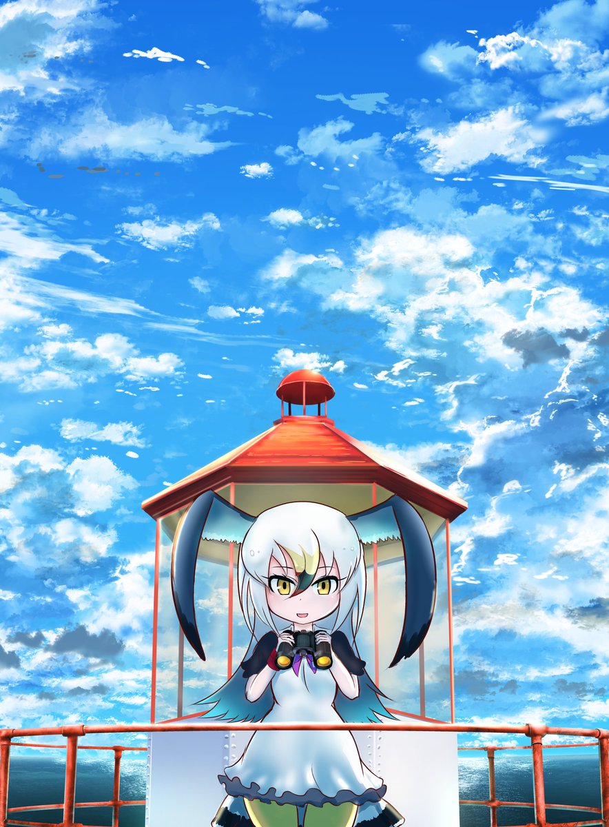 「ウミネコちゃん再掲 」|ふじたかなすのイラスト