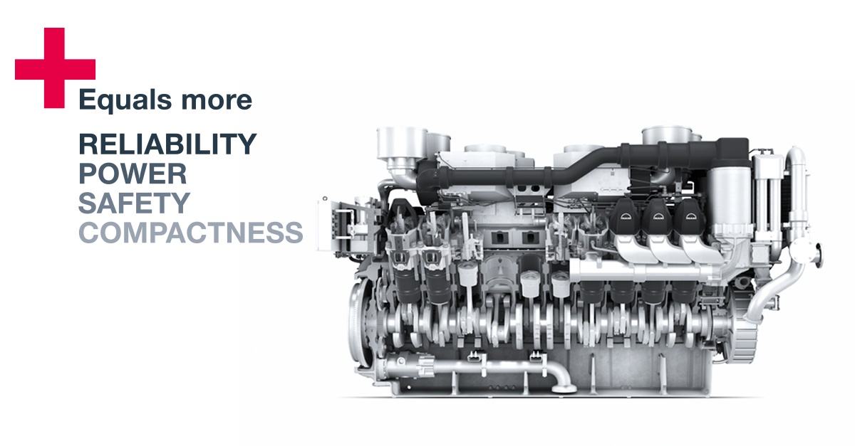 everllence_2025's tweet photo. Did you know that the new MAN #highspeed series 175D-ML "+" stands for even more #reliability, #power, #safety and #compactness? It has a high-speed power output of up to 4,400 kW to secure the success of your mission for navy and coastguard applications. https://t.co/HUiA72qYz9 https://t.co/UO684wGQx8