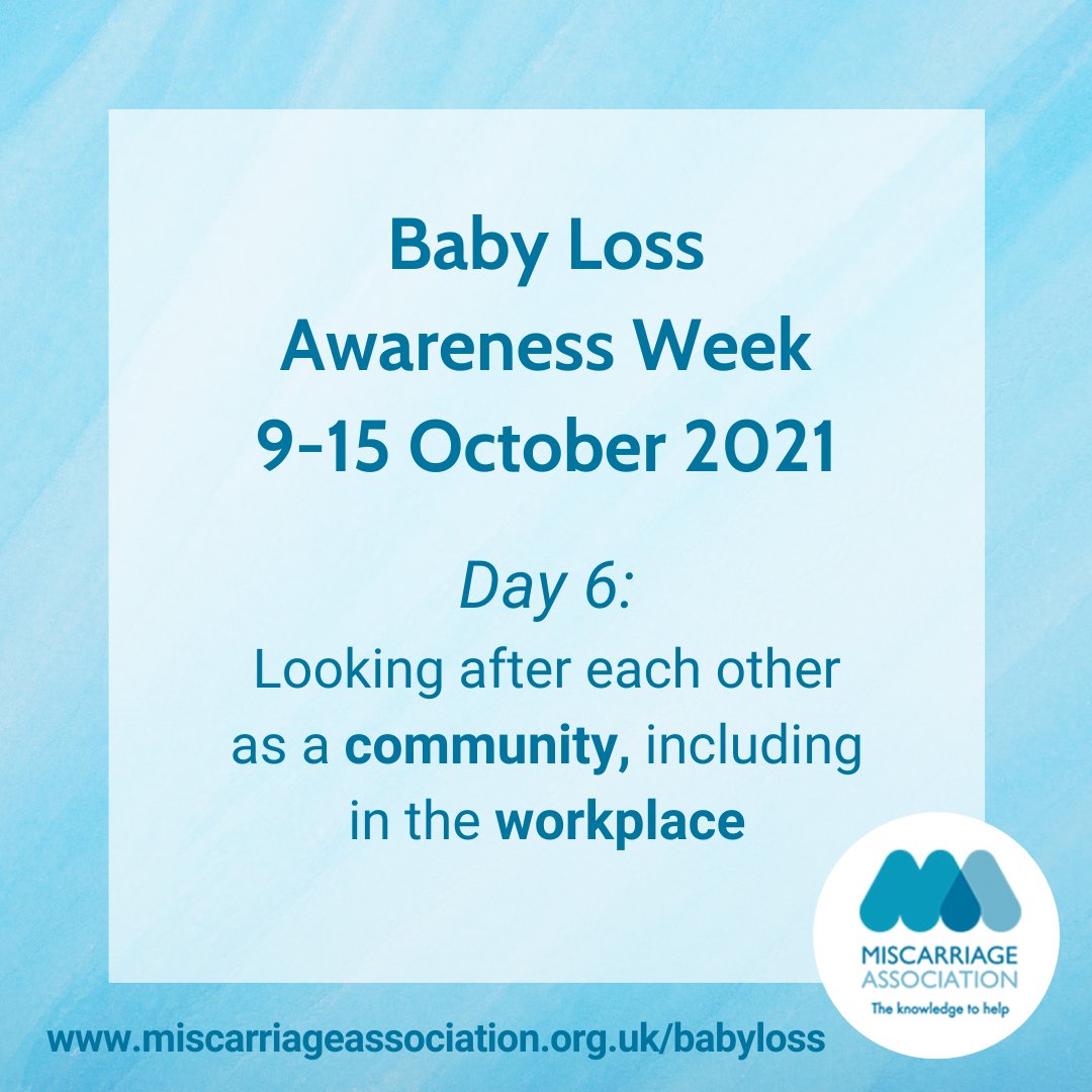 Today’s #BabyLossAwarenessWeek theme involves raising awareness in the community so that we can create a more supportive environment for those who experience a loss. As such, we wanted to say a huge thank you to everyone who's joined the conversation so far this week.

#BLAW2021