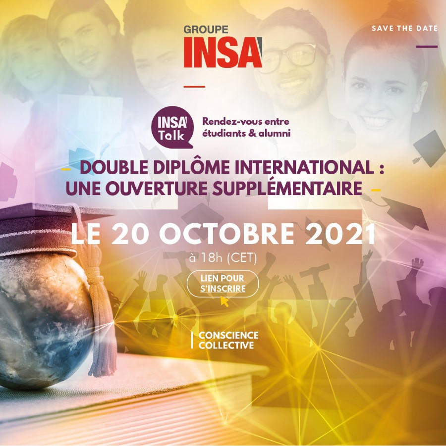 insarouen's tweet photo. [#INSATalk] Nos INSA Talks reviennent ! 
Ces rendez-vous en ligne permettent aux élèves INSA d'échanger avec des alumni installés à l’international.

📆 20 octobre 2021 • 18h (CET)
💡Les doubles diplômes internationaux
📌Session en ligne. Inscription : https://t.co/wp7Tkf62Ou https://t.co/SnCiZm47VK