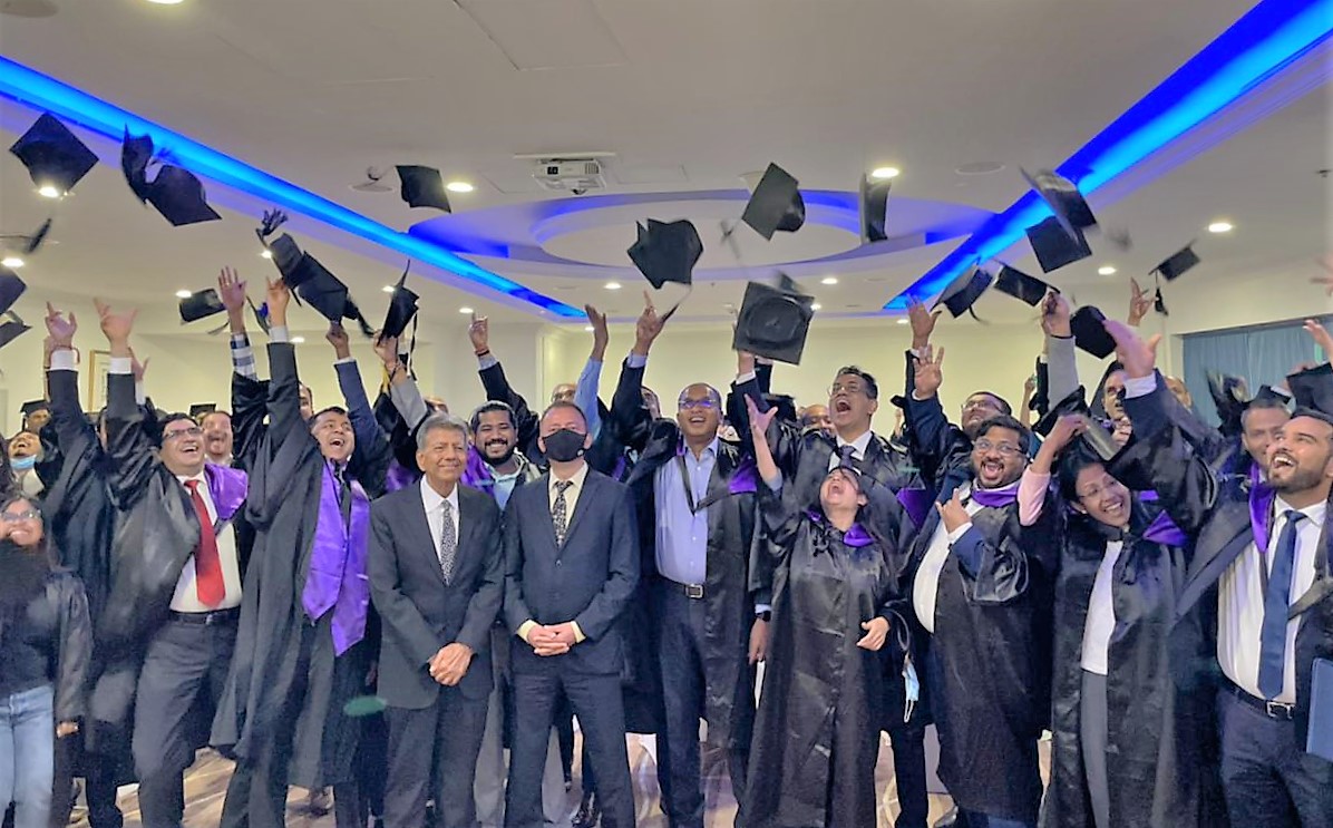 IIM_I's tweet photo. Congratulations to the graduating participants of the Strategic Marketing (#SMMe) & the Strategic Finance Certificate Programme for Executives (#SFMe) in #Dubai. With this, #IIMIndore now has over 300+ alumni in #UAE!
#IIMIat25 #IIMIinUAE #UAE #ExecutiveEducation @askhimanshurai https://t.co/KR5WxiHGWF