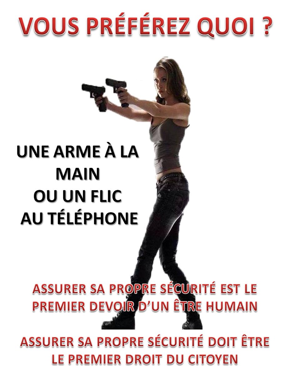 @MLP_officiel Je suis favorable à la généralisation du #PortDArmes pour les citoyens, compte tenu de l'aggravation très importante de l'insécurité dans notre pays.
arpac.eu .@ARPAC_fr