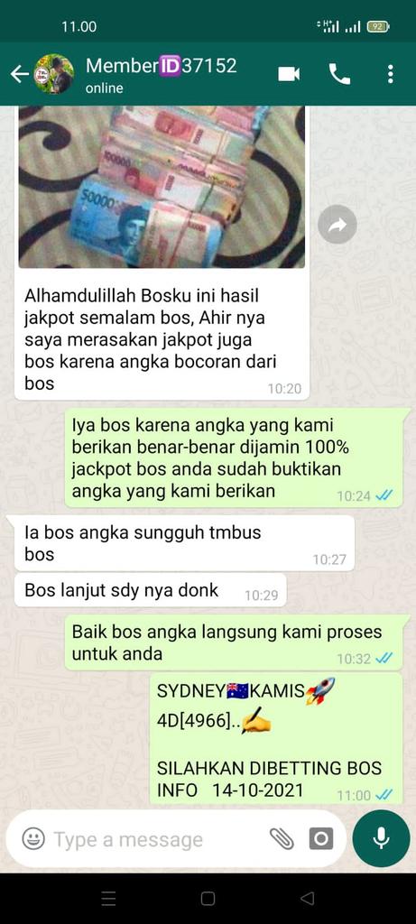 LayananOperator's tweet photo. @jitu4d SYDNEY 🇳🇿 SAH ((4966)) BAGI ANDA YANG INGIN MERASAKAN JECKPOT SEPERTI MEMBER KAMI SILAHKAN HUBUNGI VIA WHATSAPP 081379764224 https://t.co/sn7SMkumH5