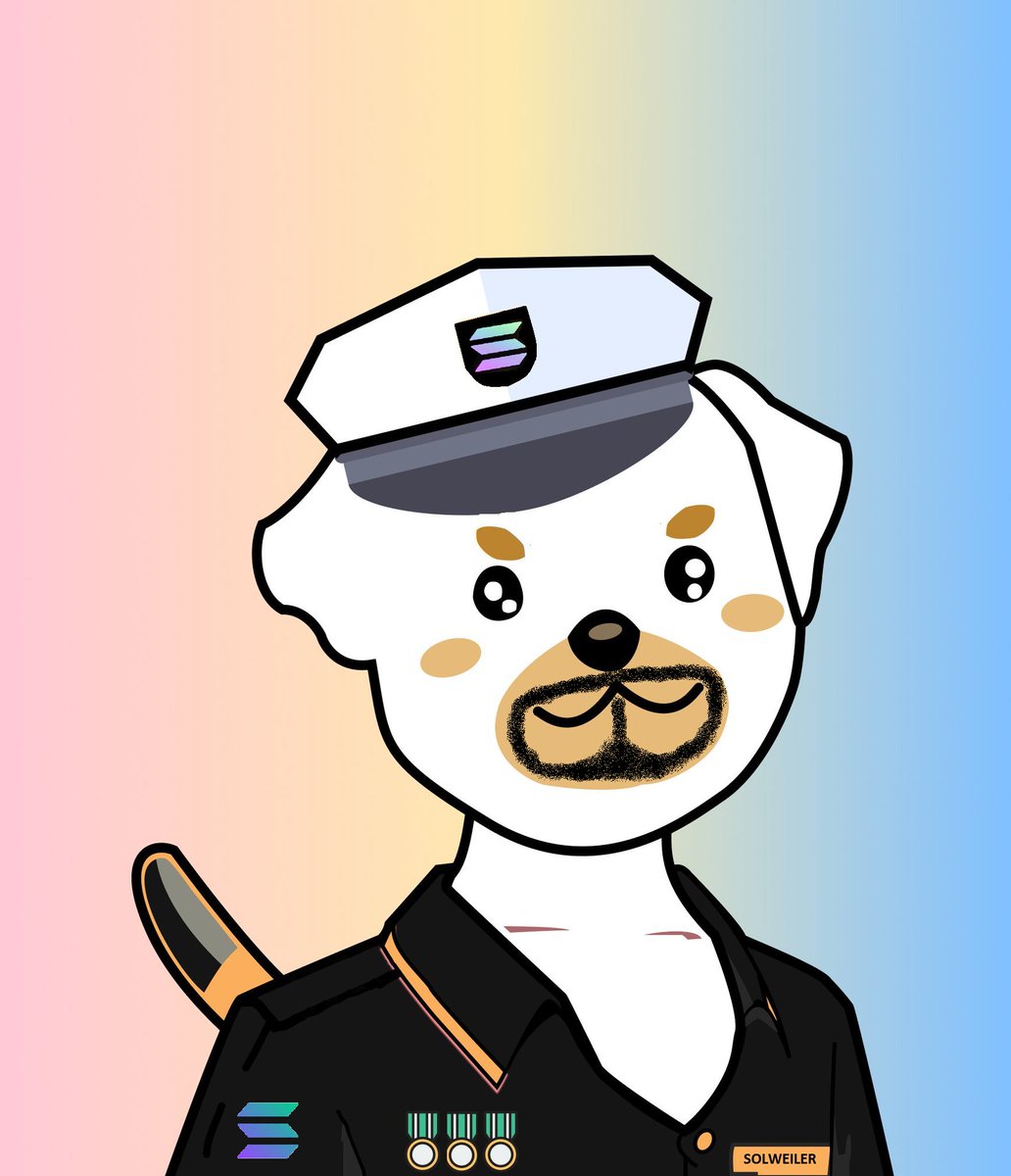 Dotweiler's tweet photo. 🚨#Solarmy #NFTGiveaway 🎁

We are giving away ONE Solweiler #NFT #NFTGiveaway 

To Enter:
1)LIKE RETWEET TAG 3 friends
2) Follow @Cryptovenger_en &amp; @Dotweiler
3)Join discord https://t.co/8DKz8XXliN

⏳ Deadline: October 15 11:59pm CST

#NFTCommmunity #NFTartist #opensea #solana https://t.co/yvDAoHxraQ