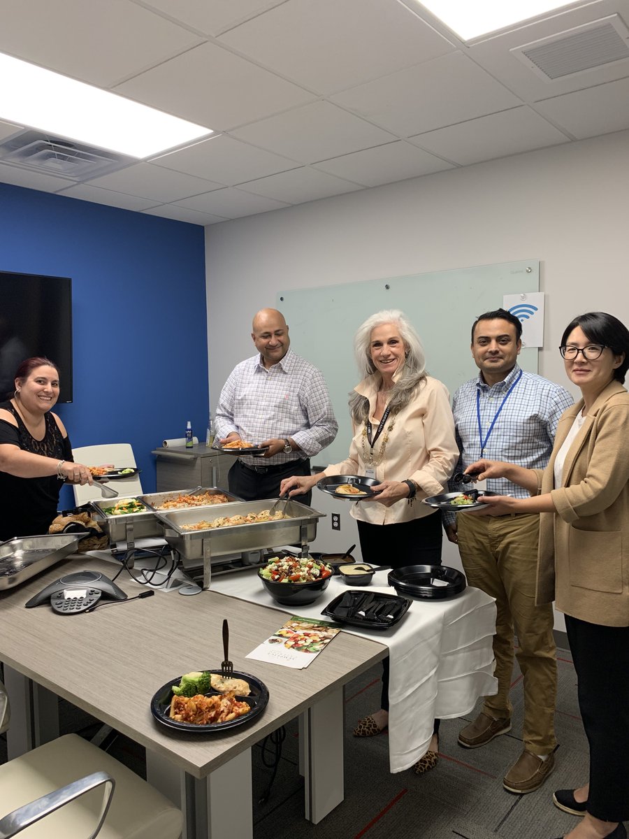 ACL_Digital's tweet photo. Gerald Attia, Deputy CEO, ALTEN recently visited our Pennsylvania office for a meet and greet! It was all about some productive conversations over a delectable lunch.
#lifeatACL #workforcelife #acldigital https://t.co/7IsBJHVO03