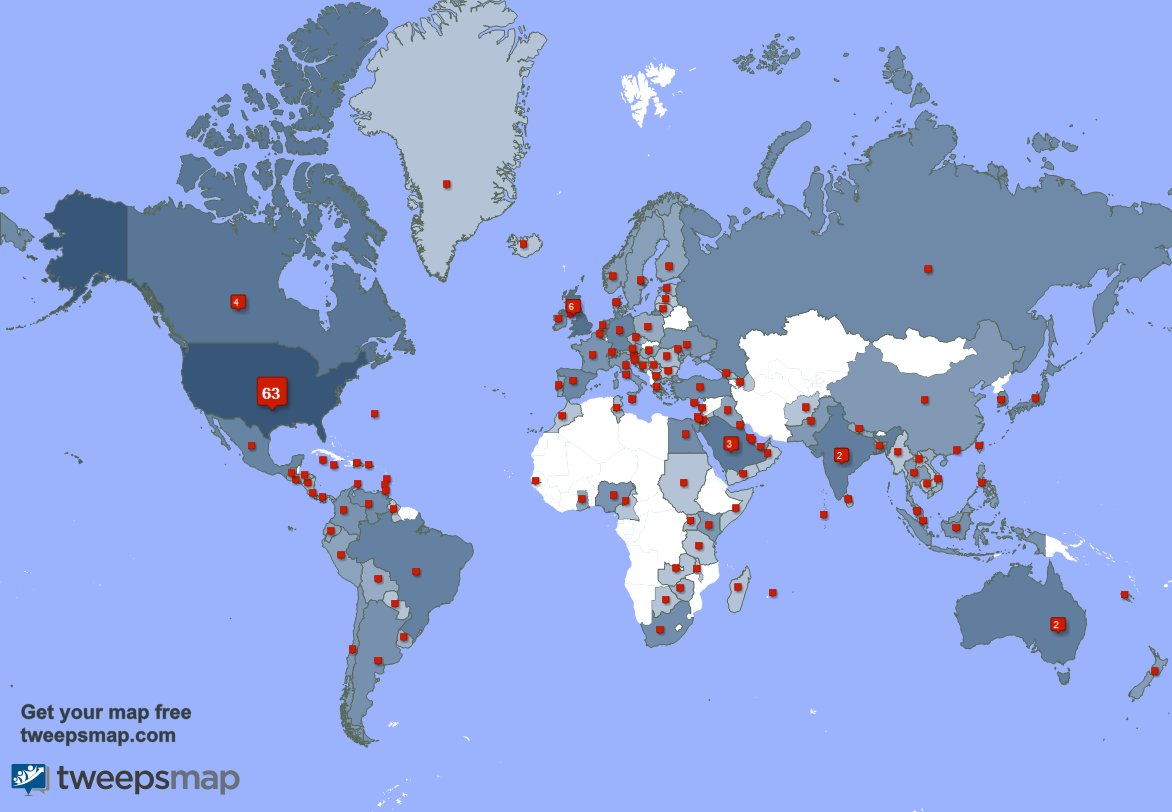 I have 10 new followers from Canada 🇨🇦, and more last week. See tweepsmap.com/!DivaUSA