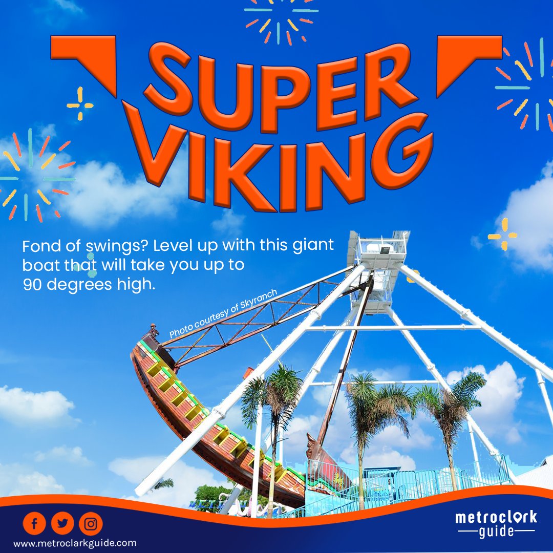 metroclarkguide's tweet photo. You’re never too old for fun and adventure!

Experience a blissful weekend at #SkyRanchPampanga with these must-try rides that will surely make you scream to the top of your lungs.

Time to unleash your inner child!

#MetroClarkGuide #MetroClark https://t.co/Zde8oyKehh