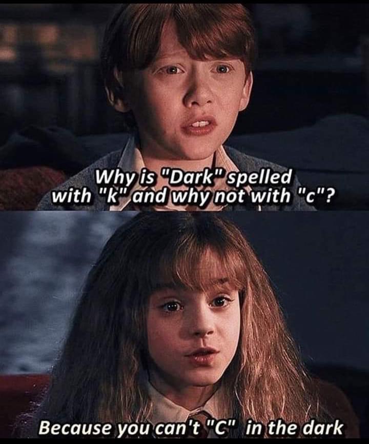 Wise words Hermione 🤯