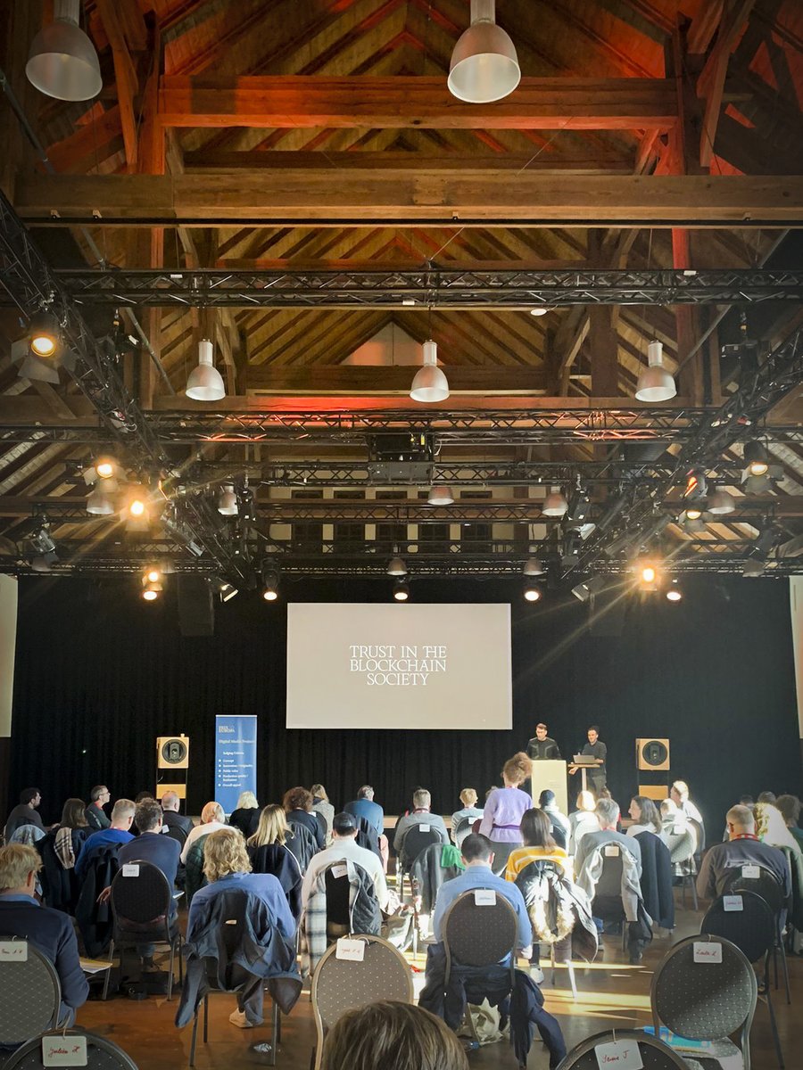 We have presented our "Trust in the Blockchain Society" smartphone documentary at <a href="/PRIXEUROPA/">PRIX EUROPA</a> yesterday! Thanks all for meeting us with such enthusiasm. You can watch it online now: trustblockchainsociety.com