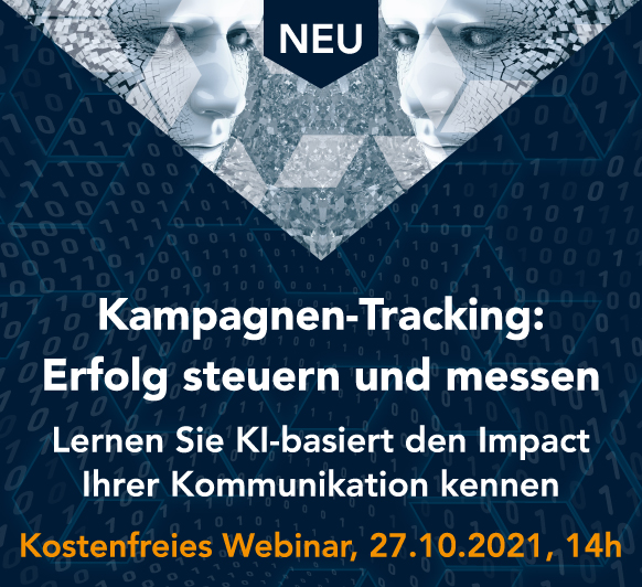 Lernen Sie bei unserem #Webinar "Kampagnen Tracking: Erfolg steuern und messen" am 27.10., wie man Marketing-Kampagnen mittels KI online verfolgt und misst. Steigern Sie Ihre Zielgenauigkeit und reduzieren Sie Aufwand und Kosten.

Kostenlos anmelden unter: faz-institut.de/anmeldung-kamp…