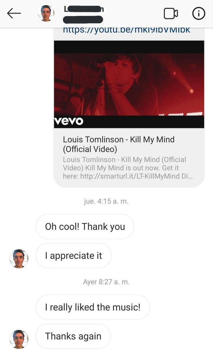 localsreacttoLT's tweet photo. 9️⃣1️⃣th: IG recommendation.

We sent the album #Walls by @Louis_Tomlinson and the songs "Kill My Mind", "Walls" and "Only The Brave" to this man and he really liked the songs 🔥

His favourite one was "Walls" 😏

#LouisTomlinson https://t.co/j5rmPhcnHK
