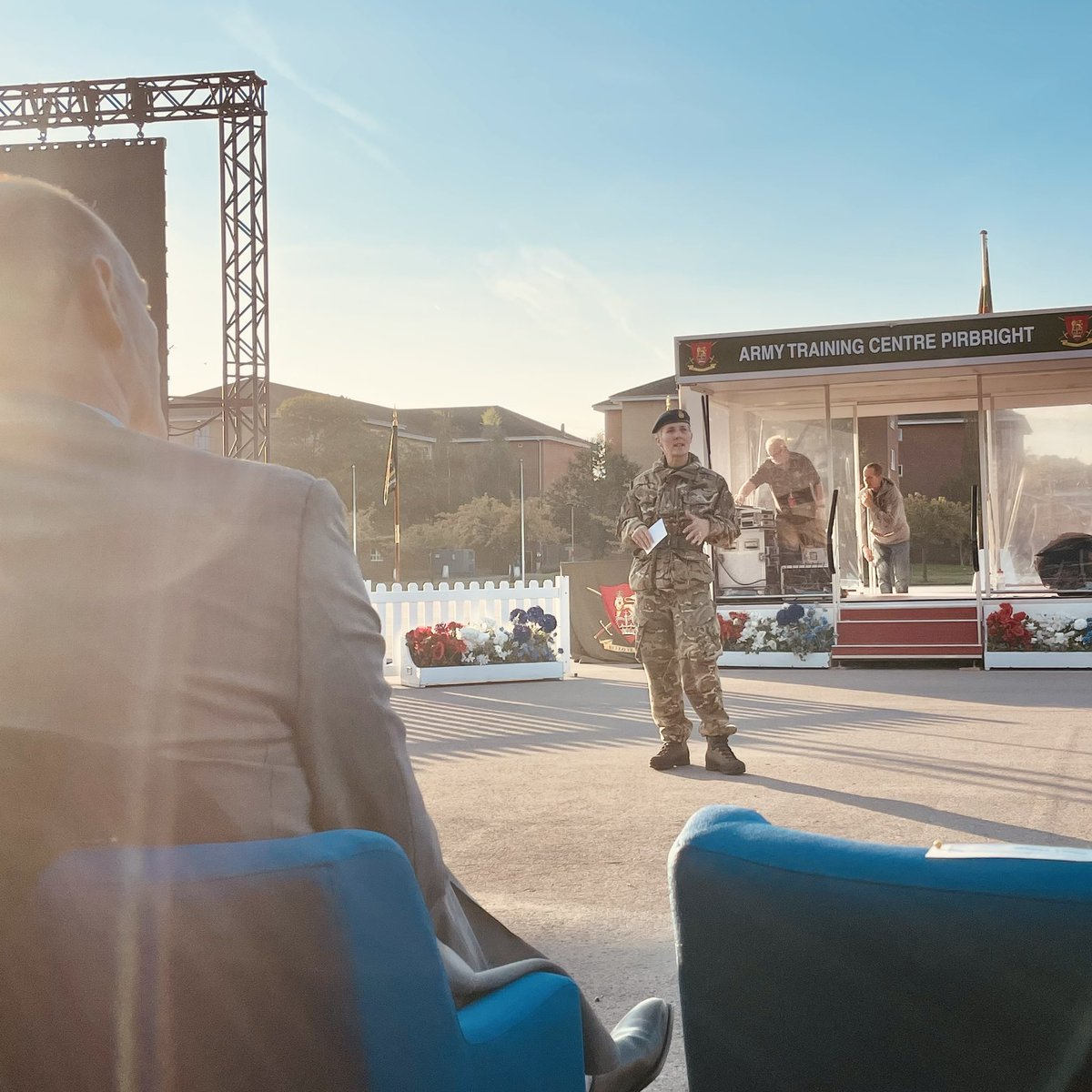 Lt Col Jules Russell (@co_afc) on Twitter photo A beautiful morning in Pirbright as we start the Training Excellence Symposium. The GOC has opened the event and now <a href="/floydwoodrow/">Floyd Woodrow</a> is talking about unlocking potential. The rest of the day is a chance to share best practice with friends across basic training. πͺ π©βπ« π¬π§ππ½ββοΈππΌ A beautiful morning in Pirbright as we start the Training Excellence Symposium. The GOC has opened the event and now <a href="/floydwoodrow/">Floyd Woodrow</a> is talking about unlocking potential. The rest of the day is a chance to share best practice with friends across basic training. πͺ π©βπ« π¬π§ππ½ββοΈππΌ