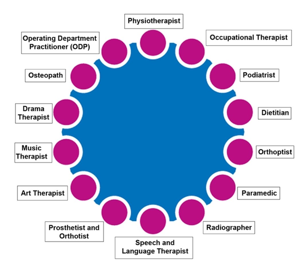14 professions celebrated on the 14th day of October of the third largest workforce in most health systems. 

Happy #AHPsDay. You are simply magnificent.
