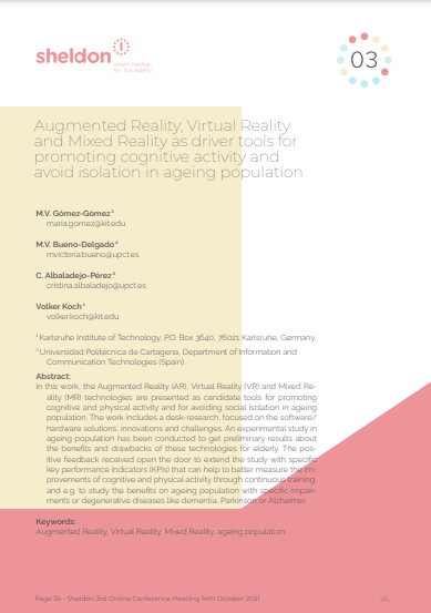 COST ACTION CA16226: Smart Habitat for the Elderly tweet media