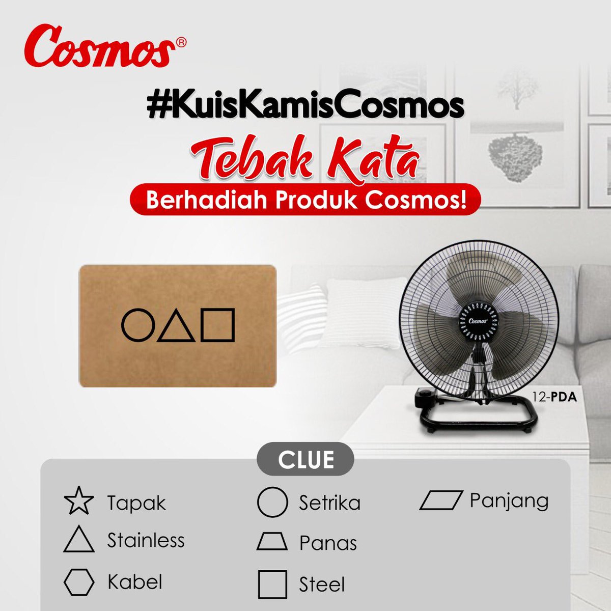 Tuliskan jawaban yang tepat dan menangkan hadiahnya!