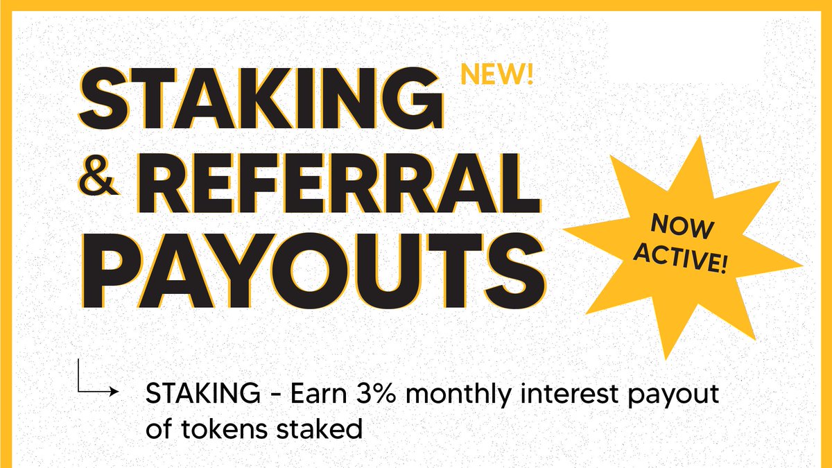 mdtxio's tweet photo. STAKING &amp; REFERRAL PAYOUTS NOW ACTIVE
Read our whitepaper - https://t.co/urtW1X4DYH

#DYOR https://t.co/J5nrExhOol
