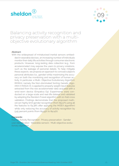 📌Balancing activity recognition and privacy preservation with a multiobjective evolutionary algorithm
👉Angelica Poli
🟢<a href="/UnivPoliMarche/">UnivPM</a>