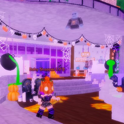 WindowSeatGames's tweet photo. You've probably heard that Zombies and a Wicked Witch have taken over Bloxmart's NEW Survival List mode for Halloween...but have you seen the Wicked Witch's twin sister and her ghosty friends floating around the mall lobby? Spooky 👀👻
#Robloxdev #ShoppingSpree #WindowSeatStudios https://t.co/Cfoyob3M6d