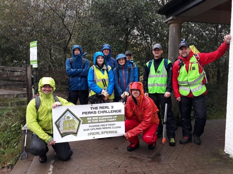 JohnMuirTrust's tweet photo. How's this for #WildActionWeek inspiration? 105 kilograms of #litter collected from Ben Nevis in a single day 🤯 with the @Real3Peaks challenge - coordinated by local guide Rich Pyne. A big thank you to Rich and everyone involved for making this happen! Photos: Rich Pyne. https://t.co/Cc8XtdWMfa