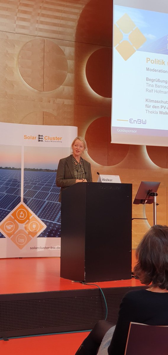 Jetzt spricht die Umweltministerin Frau Thekla Walker #SBT2021