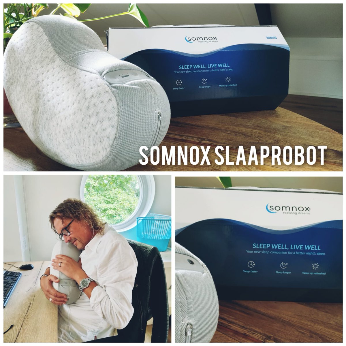 Sinds kort zijn we gestart met een slaapverwekkende pilot. Één van onze cliënten met slaapproblemen gaat de Somnox slaaprobot uitproberen. Een mooi voorbeeld van hoe E-health steeds meer een plek krijgt binnen onze organisatie. Slaaplekker! 😴#ProfilaZorggroep #pilot #ehealth