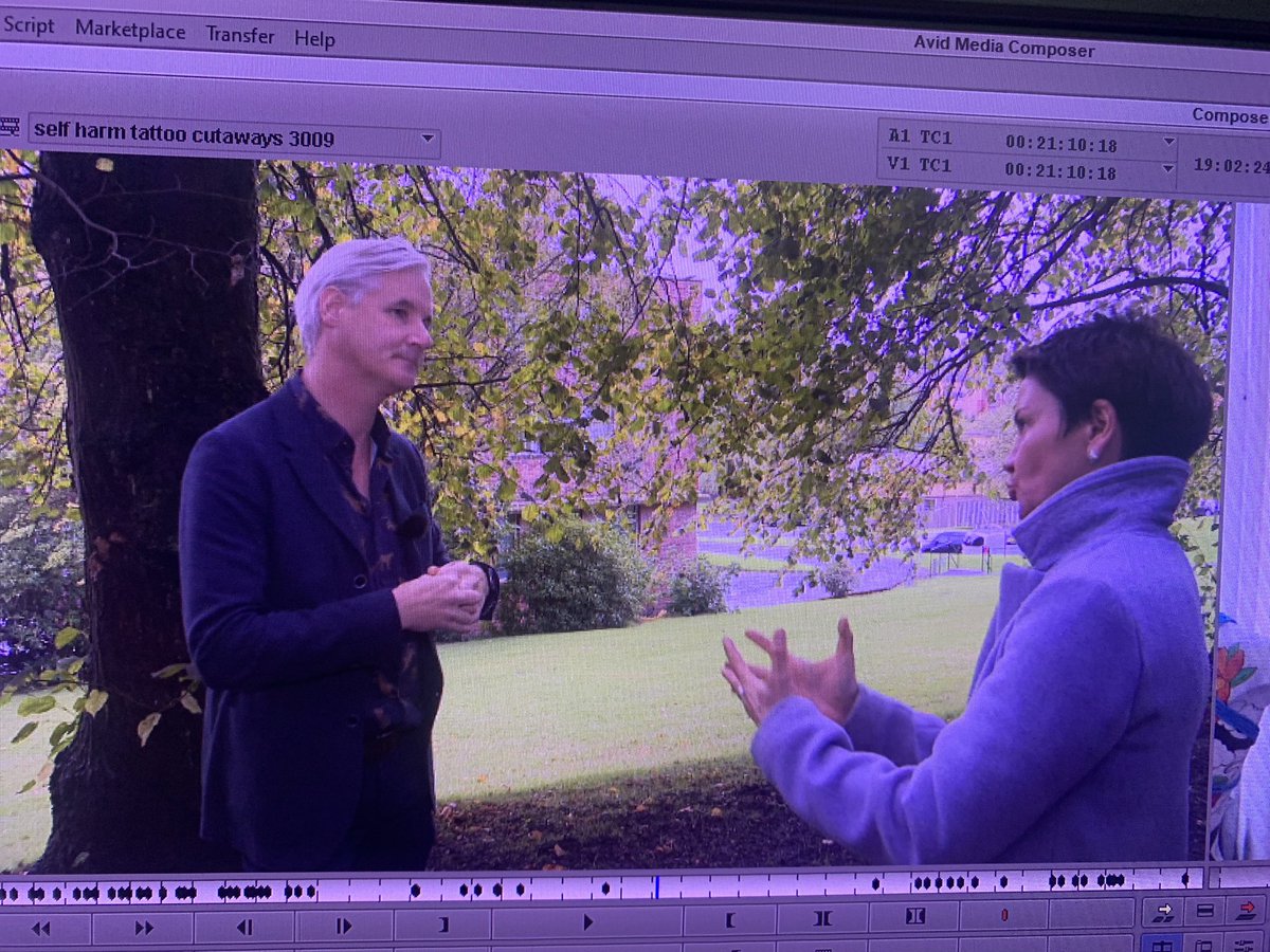 Fionasstalker's tweet photo. Coming up on #ReportingScotland @bbcone &amp; @BBCScotNine later 📺 - The tattoo artist covering the scars of self harm #mentalhealth https://t.co/OHsmnoq8rA
