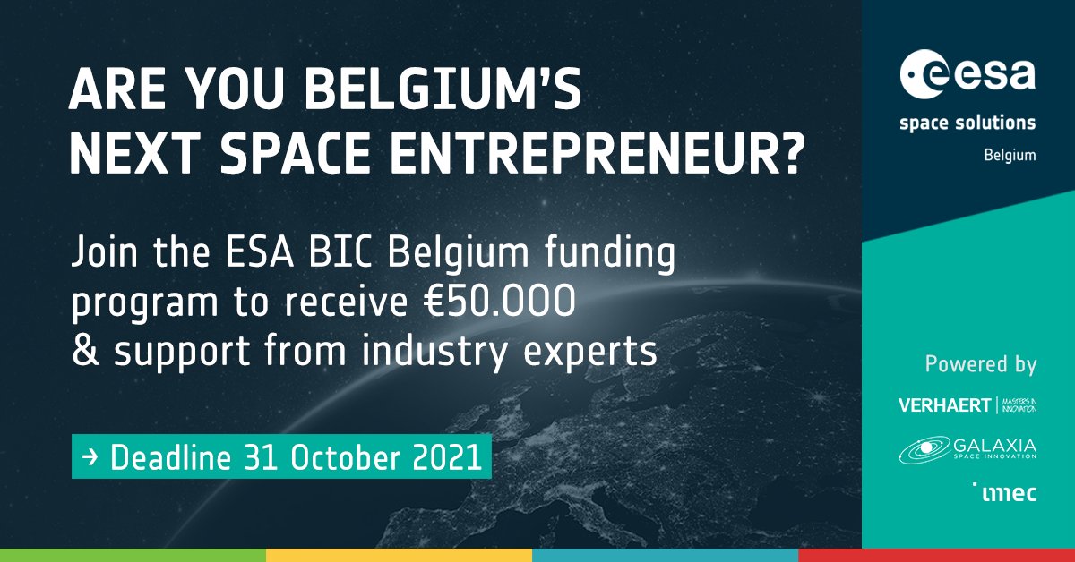 ESA Space Solutions Belgium tweet media