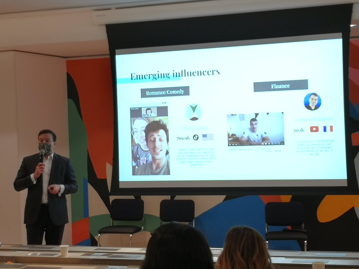 Très heureux d'écouter <a href="/edouard_fillias/">Edouard Fillias</a> de l'agence <a href="/JIN_liveFR/">JIN France</a> nous présenter lors du petit déjeuner #Digimind son expérience dans le domaine de la collaboration avec les influenceurs émergeants. #influence #sociallistening