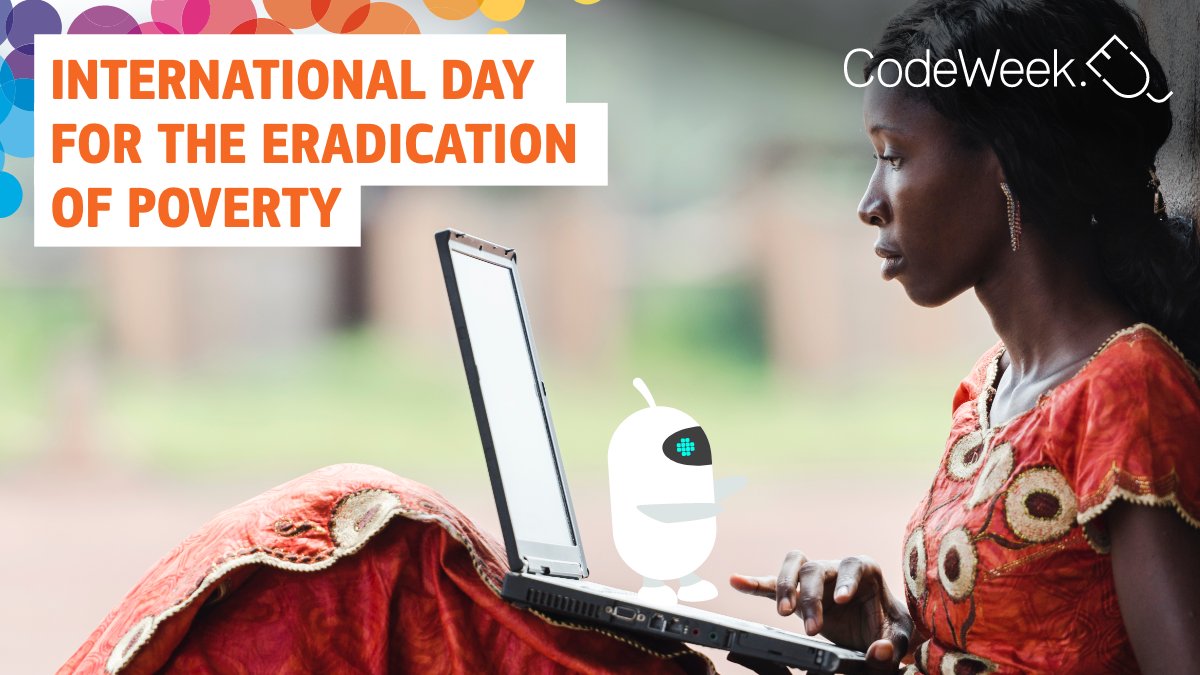 CodeWeekEU's tweet image. #Coding as a ticket out of a slum and poverty. These girls from #Mumbai developed apps to reduce queues for water and to protect women.
Their story is worth reading today as it is the International Day for the Eradication of Poverty. 📰👉bit.ly/3DBQfiI
#EndPoverty
