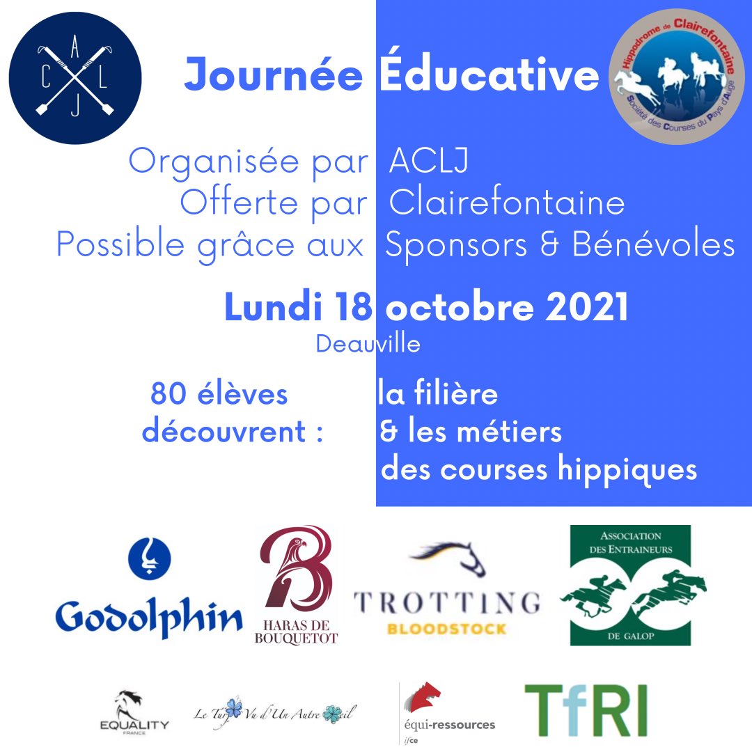 Aux Courses les Jeunes (@courses_jeunes) on Twitter photo Let’s Go 👉 <a href="/hippoclairefont/">Hippodrome de Clairefontaine</a> <a href="/AlShaqabRacing/">Al Shaqab Racing</a> <a href="/godolphin/">Godolphin</a> <a href="/TrottingBlstock/">Trotting Bloodstock</a> <a href="/AEDG_fr/">Association des Entraineurs de Galop</a> <a href="/EqualityFrance/">Equality France</a> @EquiRessources <a href="/TfRI_Education/">Together for Racing International</a> <a href="/fgdeauville/">FGdeauville</a> <a href="/piwaie/">Piwaie</a> @mfrbernay72 <a href="/mfrblangy/">MFR Blangy Le Château</a> Let’s Go 👉 <a href="/hippoclairefont/">Hippodrome de Clairefontaine</a> <a href="/AlShaqabRacing/">Al Shaqab Racing</a> <a href="/godolphin/">Godolphin</a> <a href="/TrottingBlstock/">Trotting Bloodstock</a> <a href="/AEDG_fr/">Association des Entraineurs de Galop</a> <a href="/EqualityFrance/">Equality France</a> @EquiRessources <a href="/TfRI_Education/">Together for Racing International</a> <a href="/fgdeauville/">FGdeauville</a> <a href="/piwaie/">Piwaie</a> @mfrbernay72 <a href="/mfrblangy/">MFR Blangy Le Château</a>