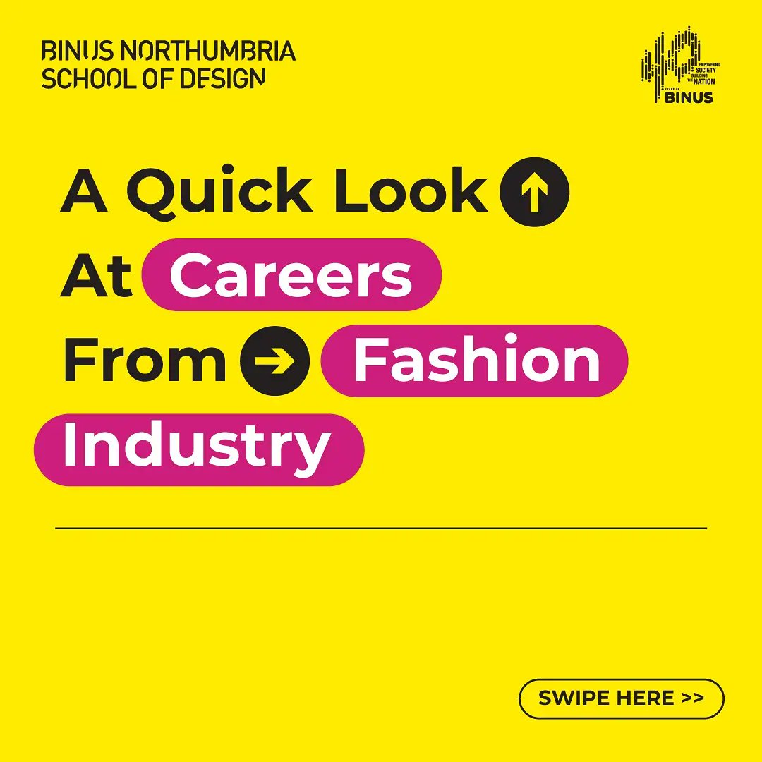 binusBNSD's tweet photo. Have You Choose Your Career Tracks on Fashion Industry? 
Check it out
https://t.co/OaBjHzNjN4 https://t.co/0j5Ik89i3R