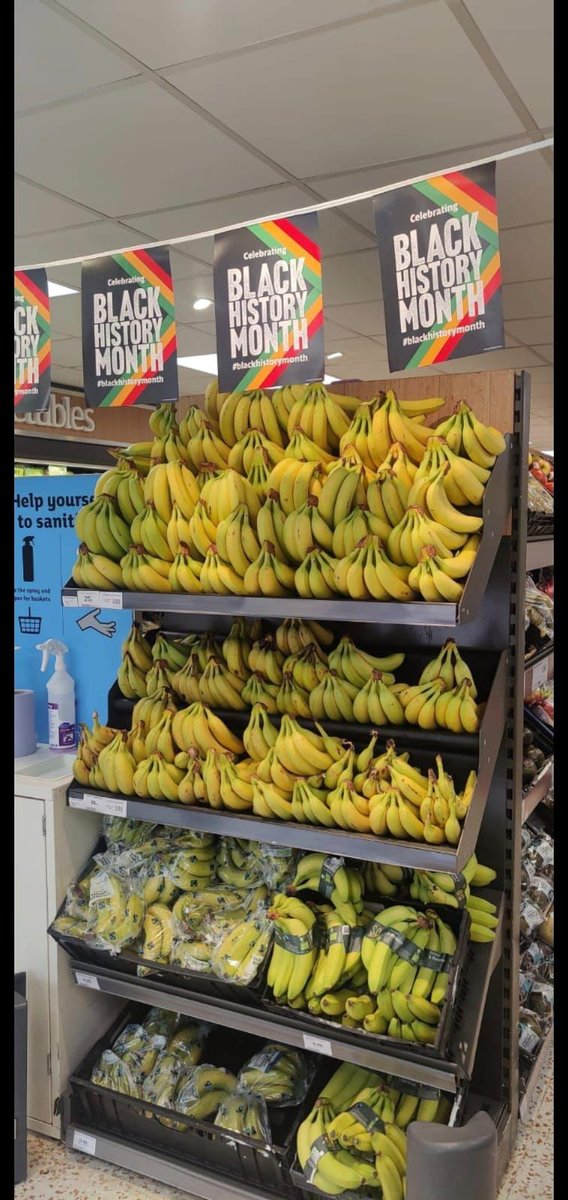 I'd say it's a coincidence but maybe <a href="/sainsburys/">Sainsbury's</a> can tell us more. It doesnt offend me per se but I know some maybe uncomfortable with the positioning #BlackHistoryMonth