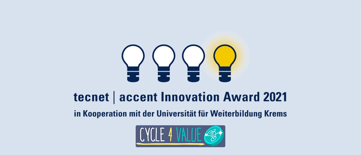 ArdorPlatform's tweet photo. Jelurida wishes the #Cycle4Value team good luck for winning the Tecnet | Accent Innovation Award 2021! 🍀
The project has already scored in the top 3, and today will be presented to a panel of experts. 
Winners will be announced in Nov 2021! 🚀
https://t.co/ry6KwvAQGQ
#Ardor https://t.co/ES2X5W889e
