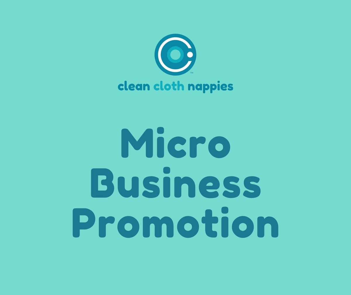 So excited to be part of @cleanclothnappies Micro Business Promotion. Have a look at all the lovely businesses involved.