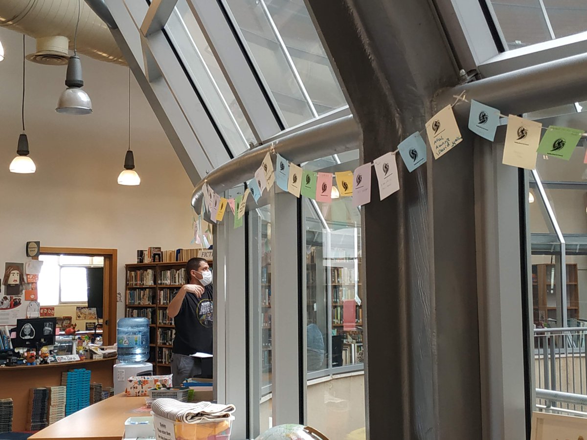 A summer reading chain is going up to promote summer reading and celebrate the Library Read Week. Thanks to Ilana, Lior, the Library Insiders, and the whole WBAIS community. Be sure to contribute to the chain as soon as possible!