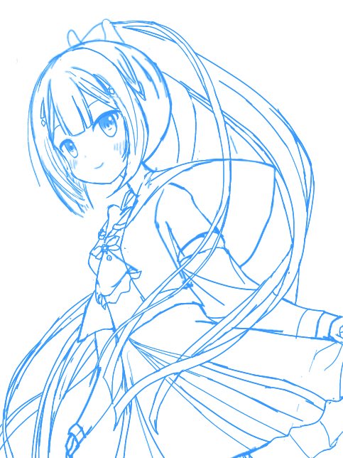 パッケージの識ちゃん(模写)。
まだ下書きの途中ですが、顔のバランスは上手くとれたような気がします('ω`) 