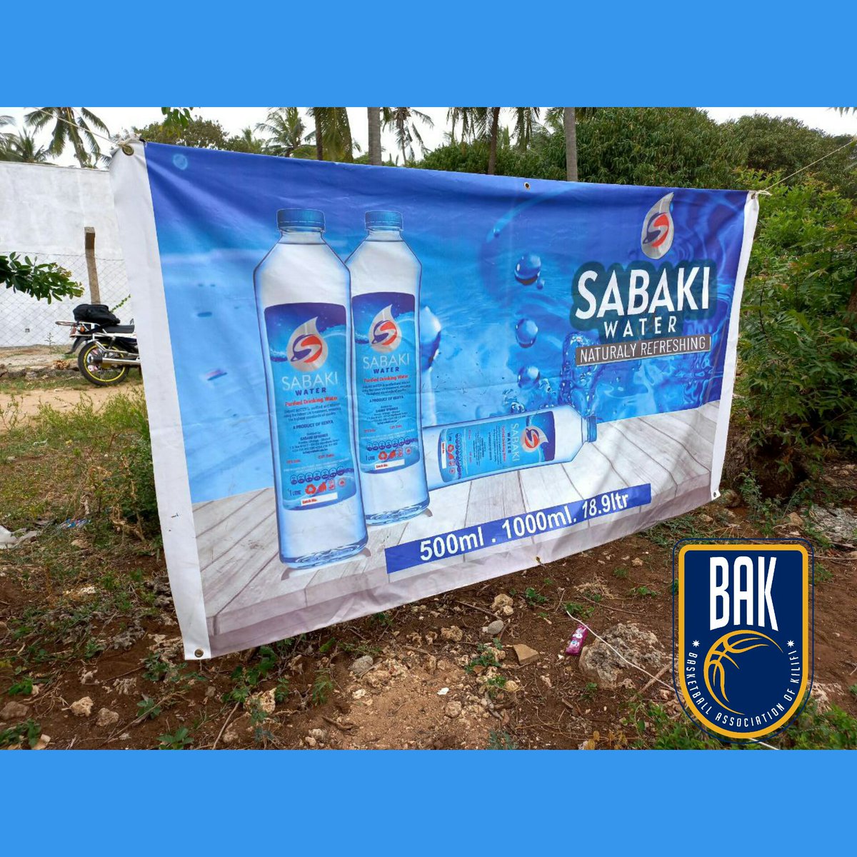 BAKKenya's tweet photo. Official water sponsor of the BAK League... A big thanks to @sabakiwater ❤❤❤
For orders reach out to @sabakiwater
#BAK2021
#Bepartofsomethingbigger
#naturallyrefreshing https://t.co/4INBOMvLZU