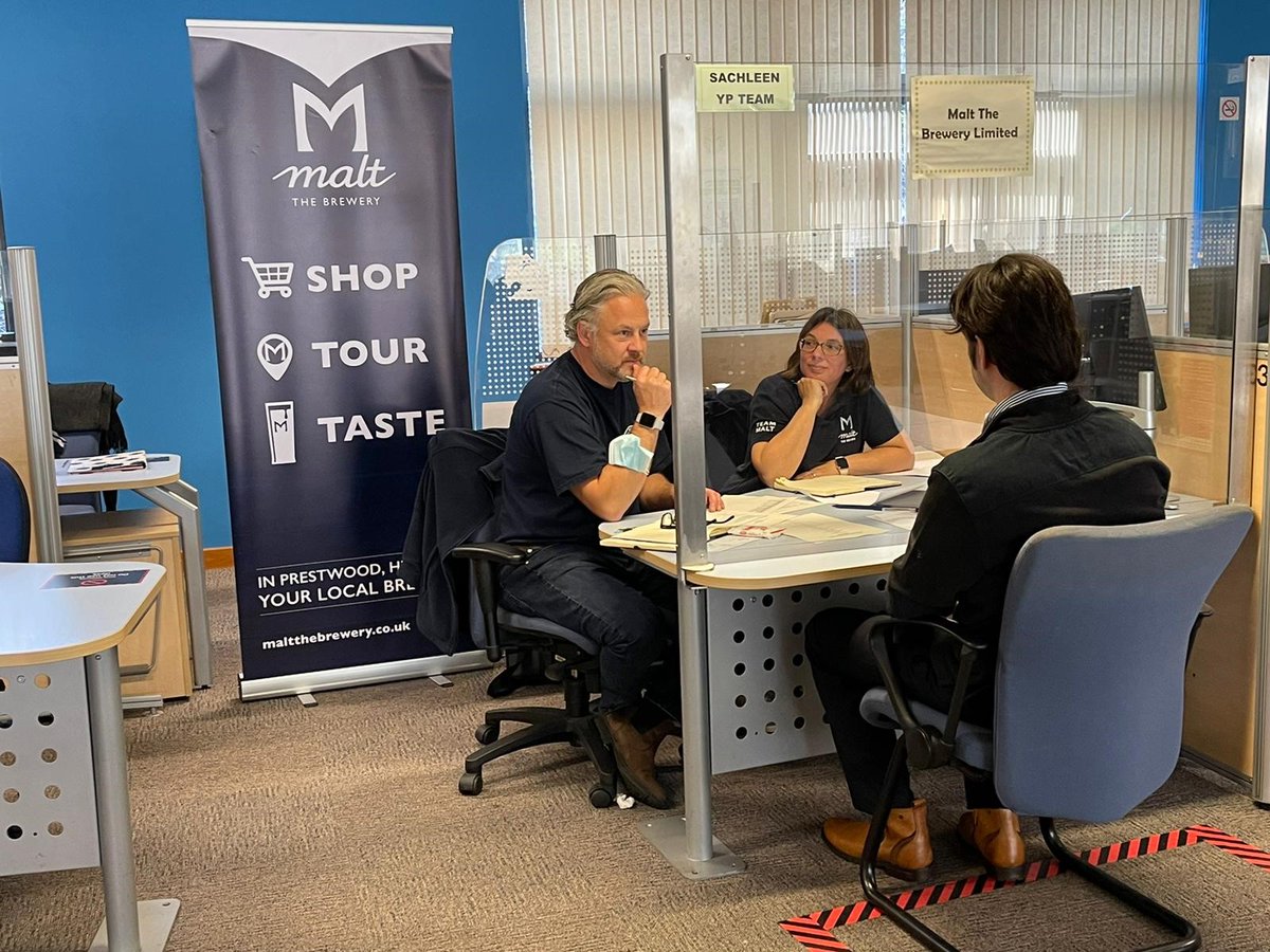 So proud of our #Kickstart Team at #HighWycombe on securing 14 roles for our young people! Big thank you to <a href="/Maltthebrewery/">Malt The Brewery</a>