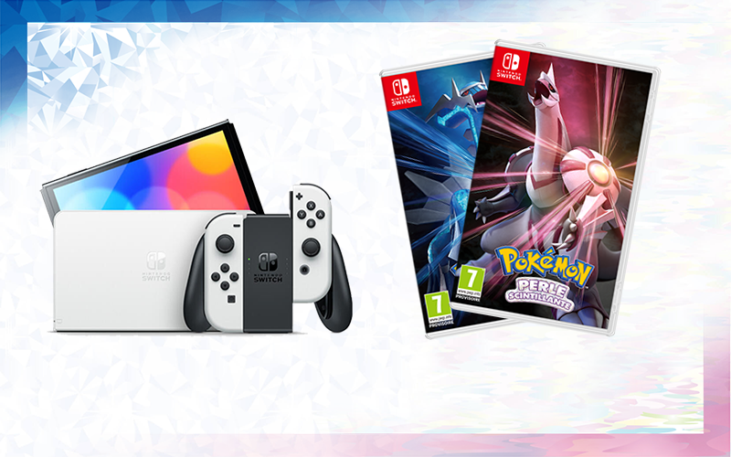 Pokekalos's tweet image. 🎁#Concours🎁
Une Nintendo Switch OLED ainsi qu'un jeu Pokémon Diamant Étincelant ou Perle Scintillante à gagner

✅Pour participer :
• RT le tweet
• Follow @Pokekalos 

T.A.S le 4 Novembre, toutes les informations sur
pokekalos.fr/news/actualite…
