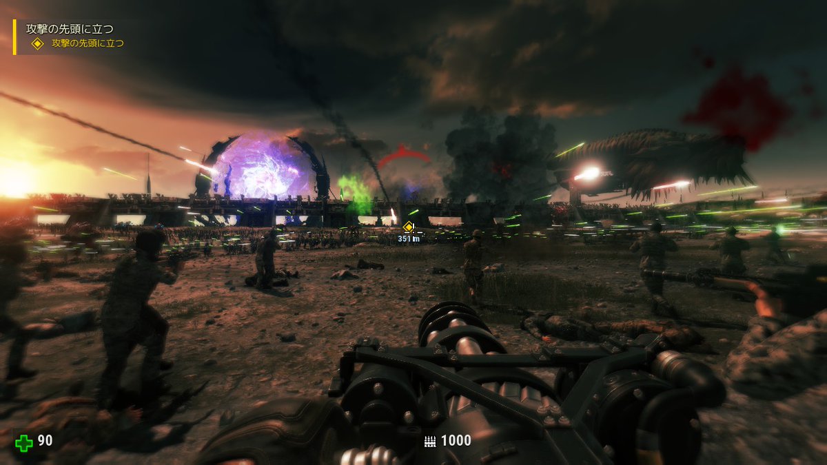 やっとSerious Sam4がまともに動いたあああぁぁっ!! 