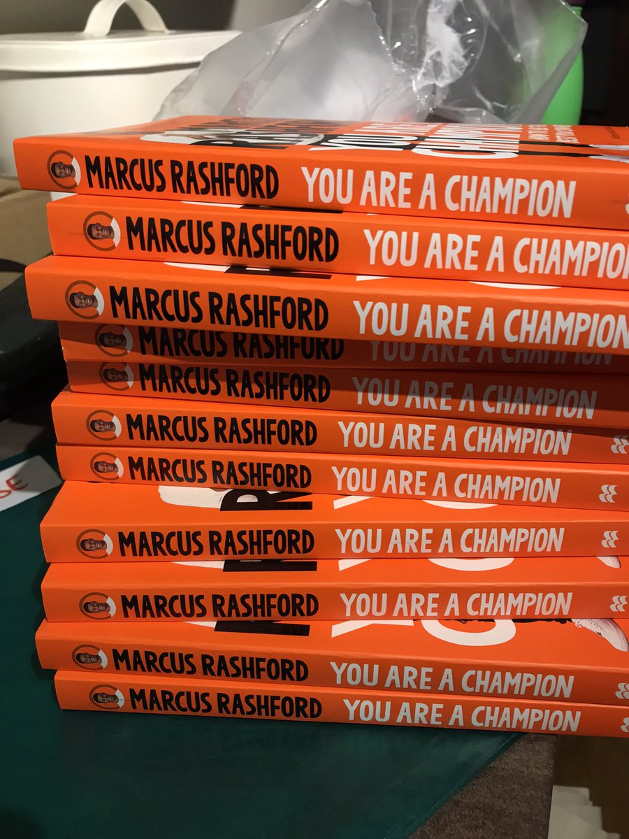 Back in the office aka ‘the kitchen’ for delivery logistics #2 - FREE copies of <a href="/MarcusRashford/">MR14</a> from <a href="/mirror_write/">Ayesha- bookseller of inclusive books</a> More inspirational reading for #nottinghamschools #NCBetterBooks #RepresentationMatters 📚📚📚