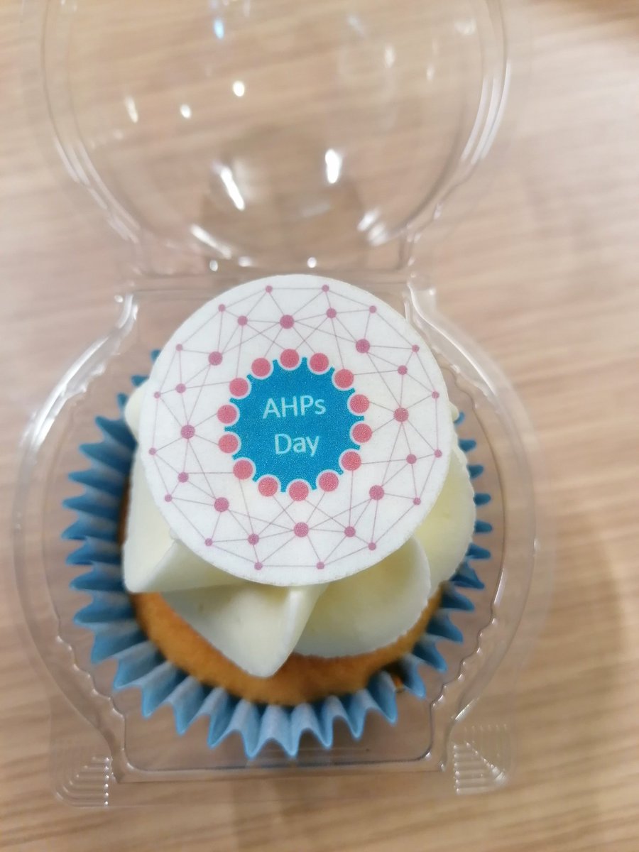 figuerthisout's tweet photo. Allied Health Professionals' day sweet treat @HRCH_NHS, thinking of the dieticians, behaviour analysts, OTs, Physios, SaLTs, psychologists and everyone else who works for the wellbeing of my clients always and are allies in so many ways! #jobsthathelp #nhs2021 @HALDHT https://t.co/qSOAUIGQ0N