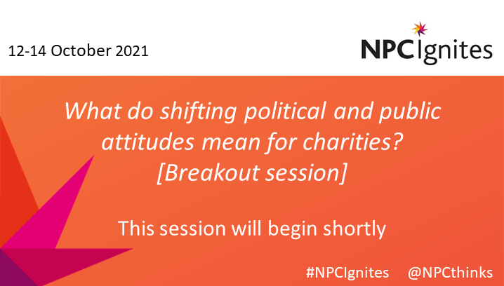 NPCthinks's tweet photo. It's breakout time at #NPCIgnites. Take part in discussions on public attitudes and trauma informed approaches. More info on our annual conference here: https://t.co/jQT10oSkso https://t.co/rk4z2VDZUd