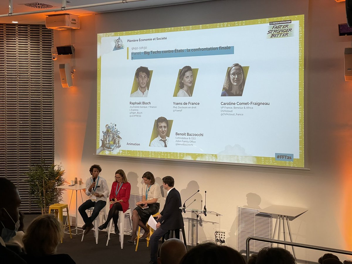dantecf's tweet photo. Échanges intéressants concernant le droit qui ne doit pas freiner l’innovation 
@Raph_Bloch : Mettre des barrières trop tôt empêche d’innover. Avec l’innovation on ne sait pas où on va. 
@Ysens : Il faut légiférer sur le risque et non la tech, faire du droit « prospectif » https://t.co/rxUhMLgyzs